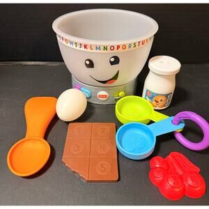 Fisher Price Laugh & Learn Magic Color Mixing Bowl Learning Play Food